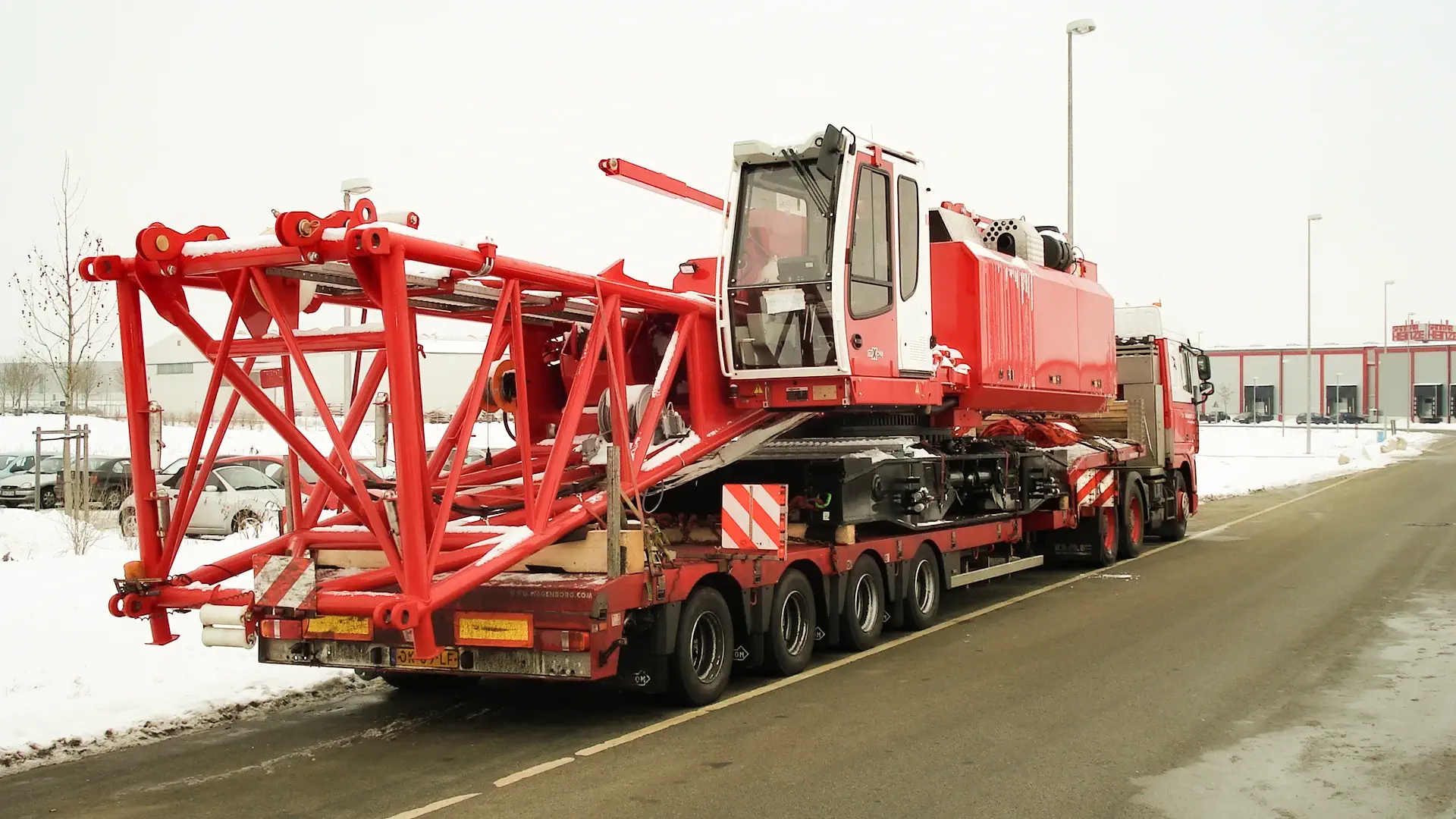 abnormal load transport Lancaster