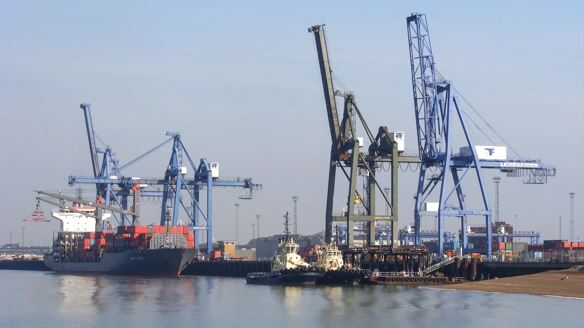 Container Haulage Felixstowe to Lancaster